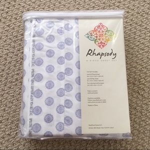 🆕 Rhapsody scripture words full bed sheet set